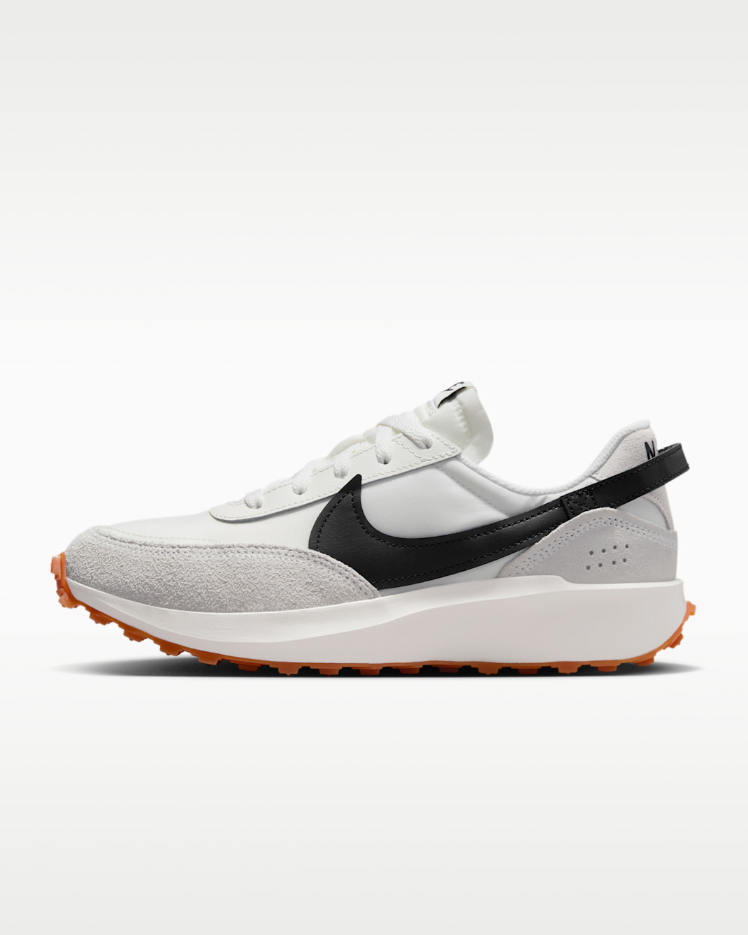 Nike Waffle Debut Women's Shoes - Sail/Gum Medium Brown/Summit White/Black