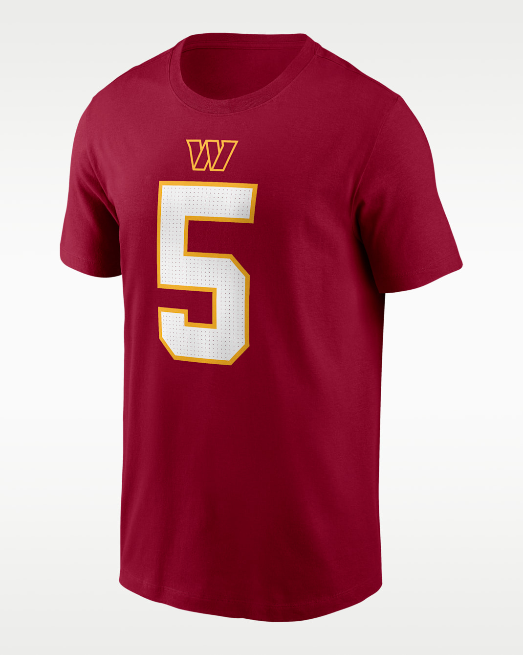 Playera Nike de la NFL para hombre Jayden Daniels Washington Commanders - Burdeos