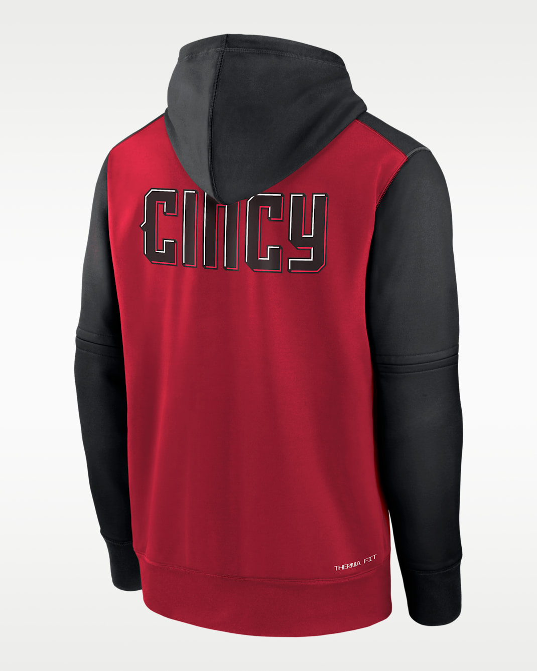 Cincinnati Reds Authentic Collection City Connect Men's Nike Therma MLB Pullover Hoodie