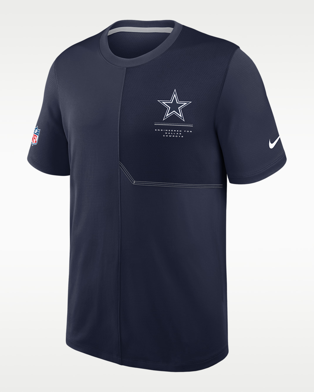 Dallas Cowboys Sideline Coach Men's Nike Dri-FIT NFL Top - Navy