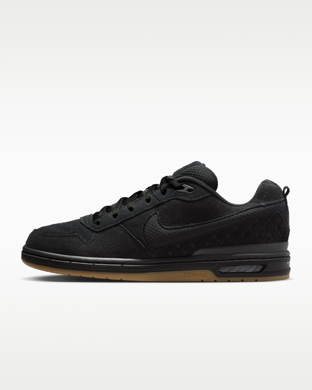 Nike SB Air Zoom Paul Rodriguez Low Skate Shoes - Black/Black/Gum Light Brown/Black