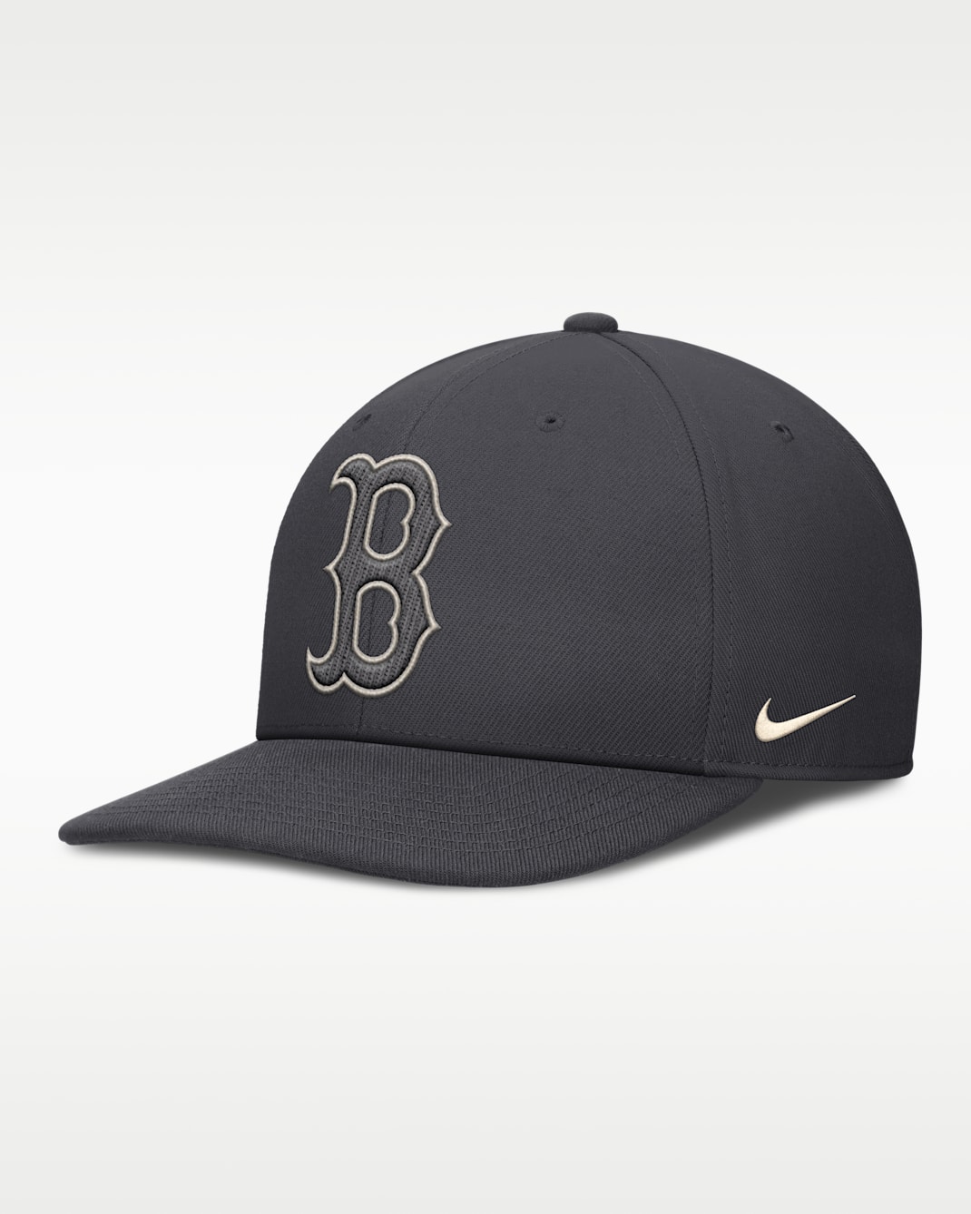 Gorra estructurada de visera cuadrada para hombre Nike Statement Dri-Fit Pro de los Boston Red Sox - Antracita