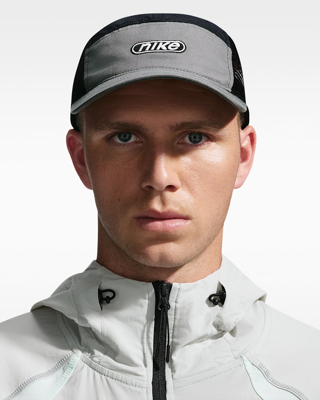 Gorra sin estructura Nike Fly - Gris humo/Negro