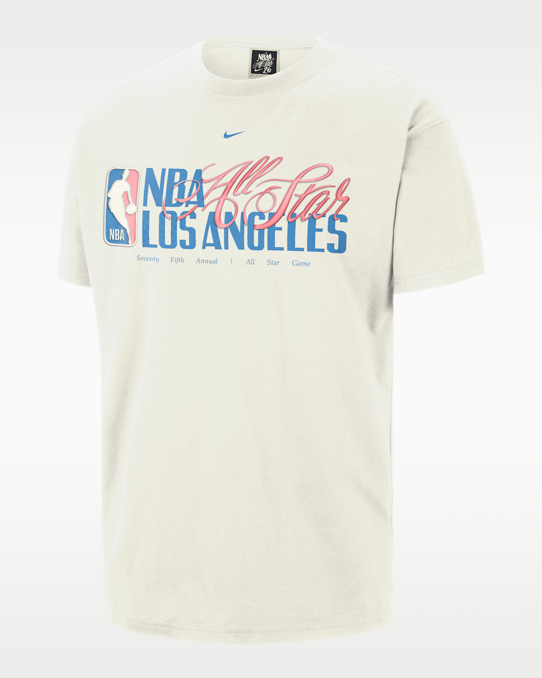 Nike "All-Star Weekend" Men's Nike T-Shirt - Sail