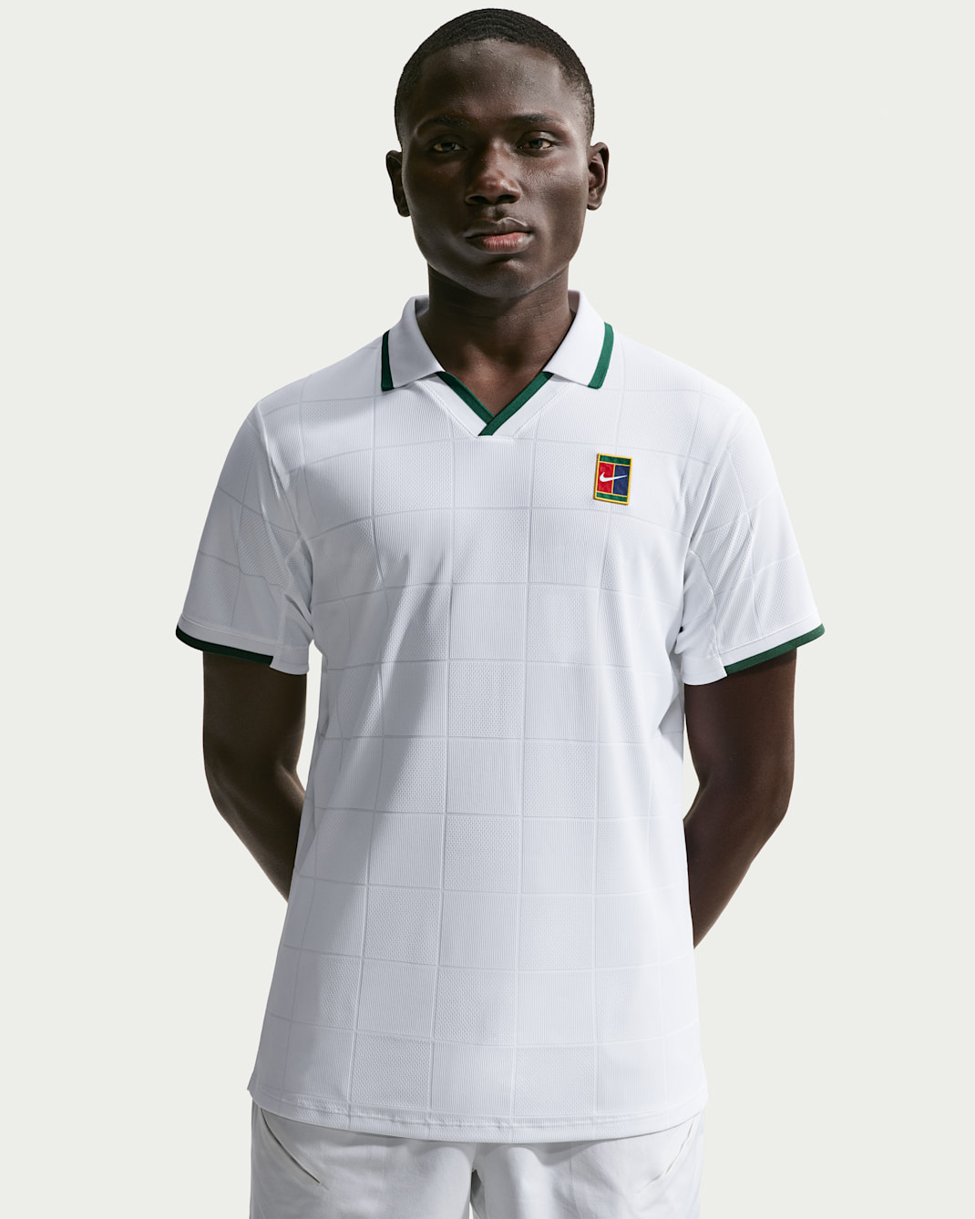 NikeCourt Slam Men's Dri-FIT ADV Tennis Polo - White