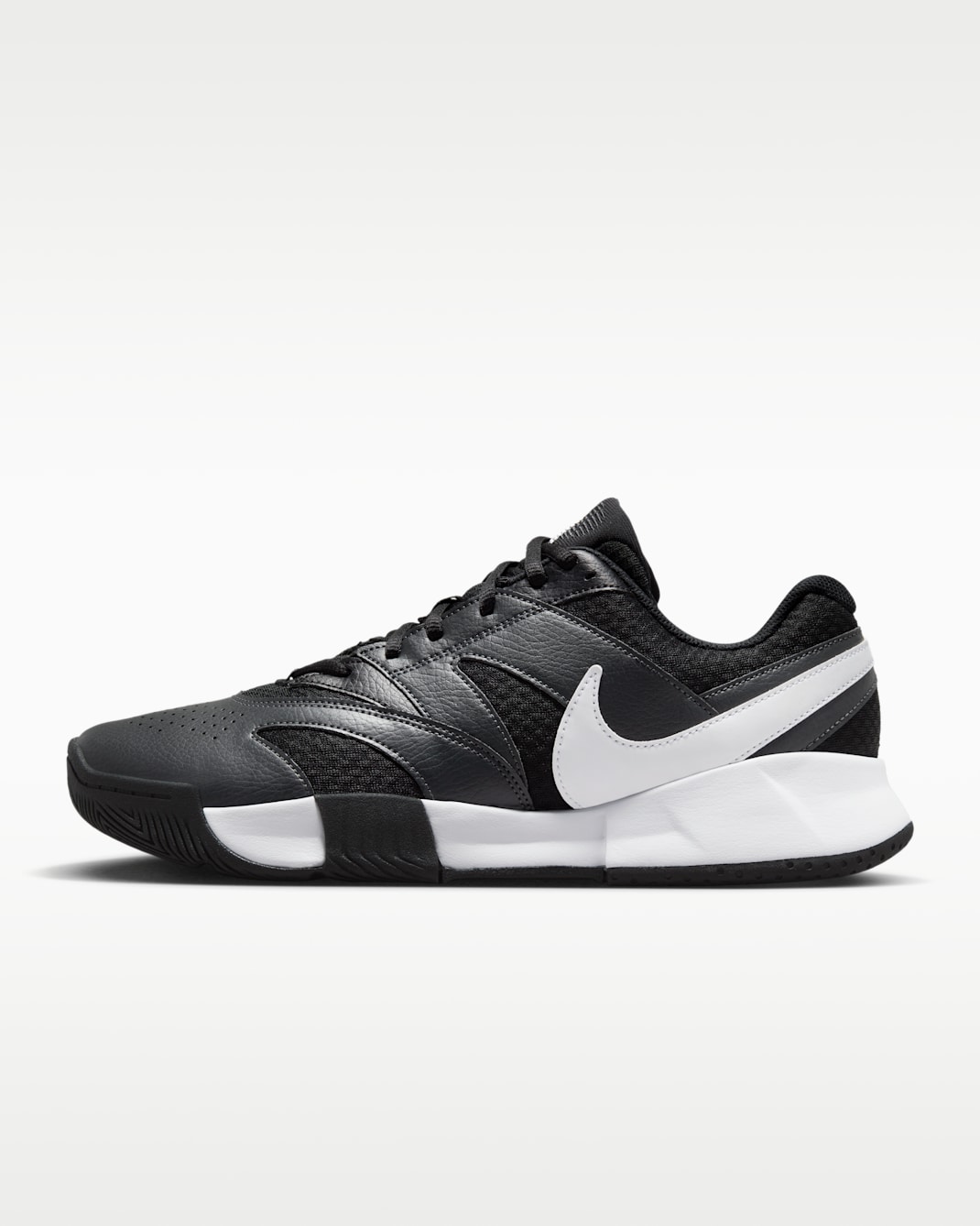 NikeCourt Lite 4 Men's Tennis Shoes - Black/Anthracite/White