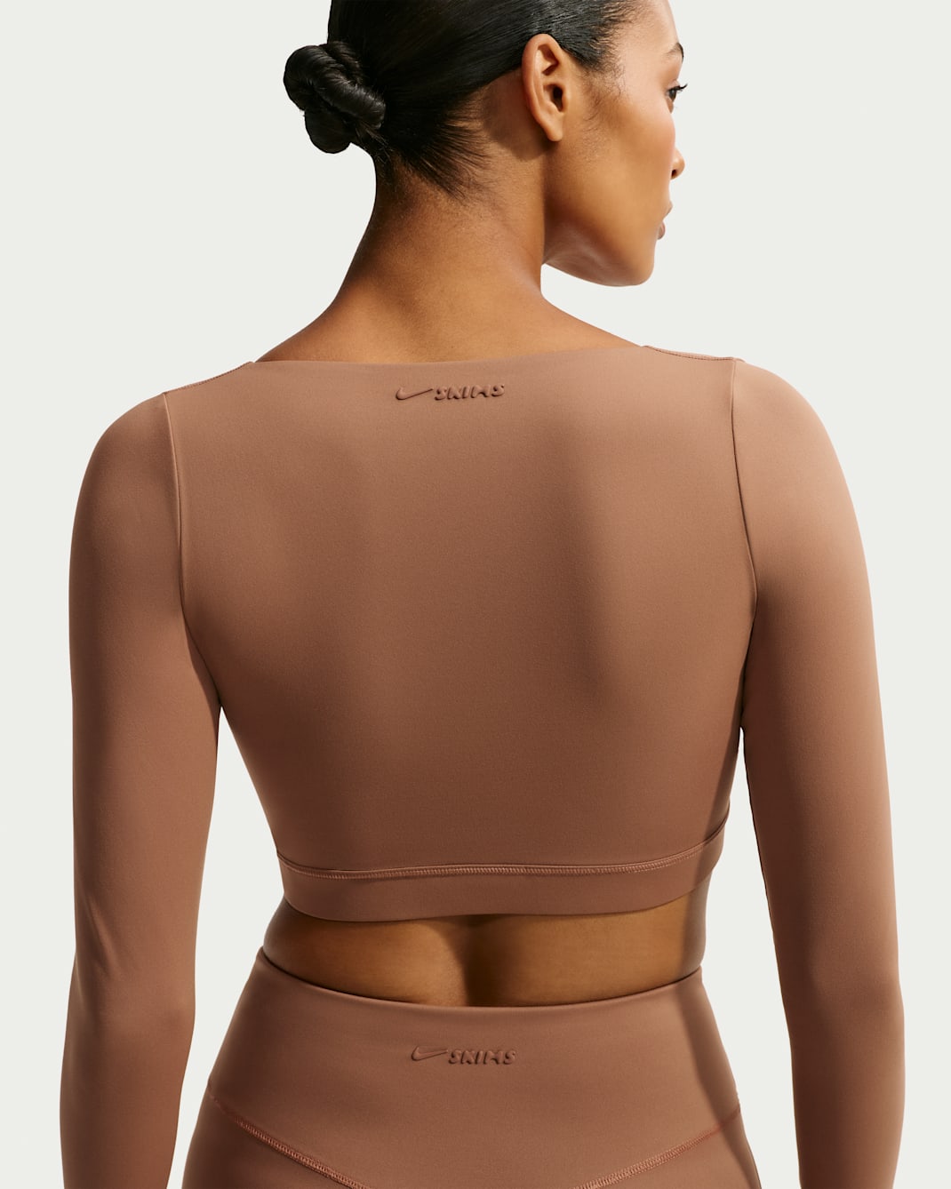 NikeSKIMS Matte Women's Long-Sleeve Wrap Top