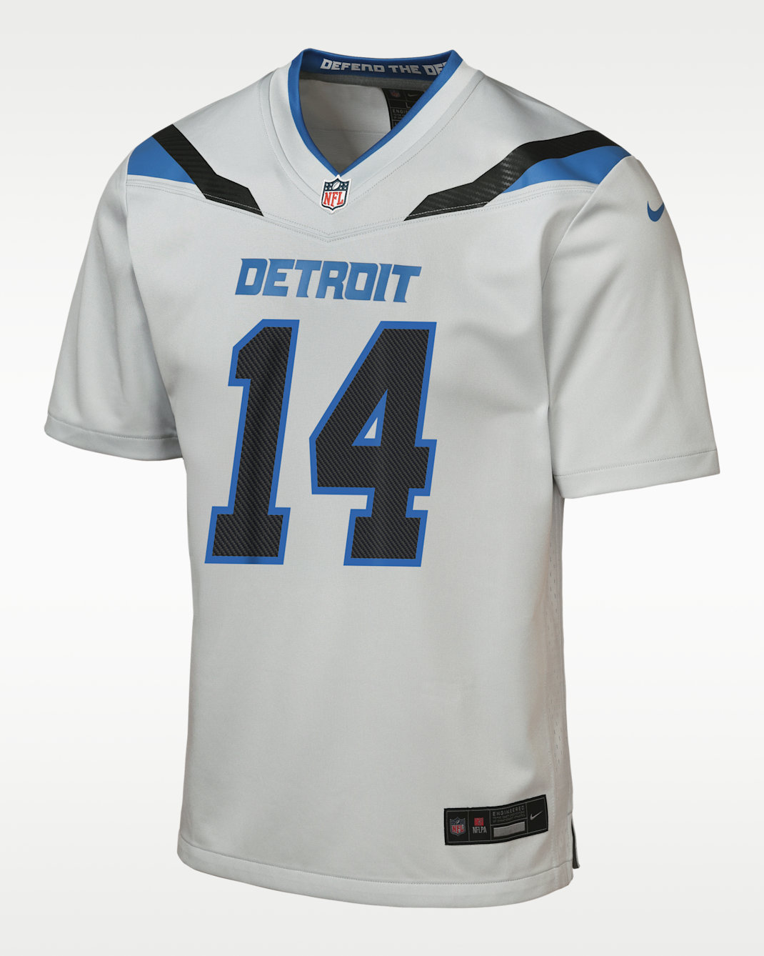 Amon-Ra St. Brown Detroit Lions Rivalries Collection Big Kids' Nike NFL Game Jersey - Grey