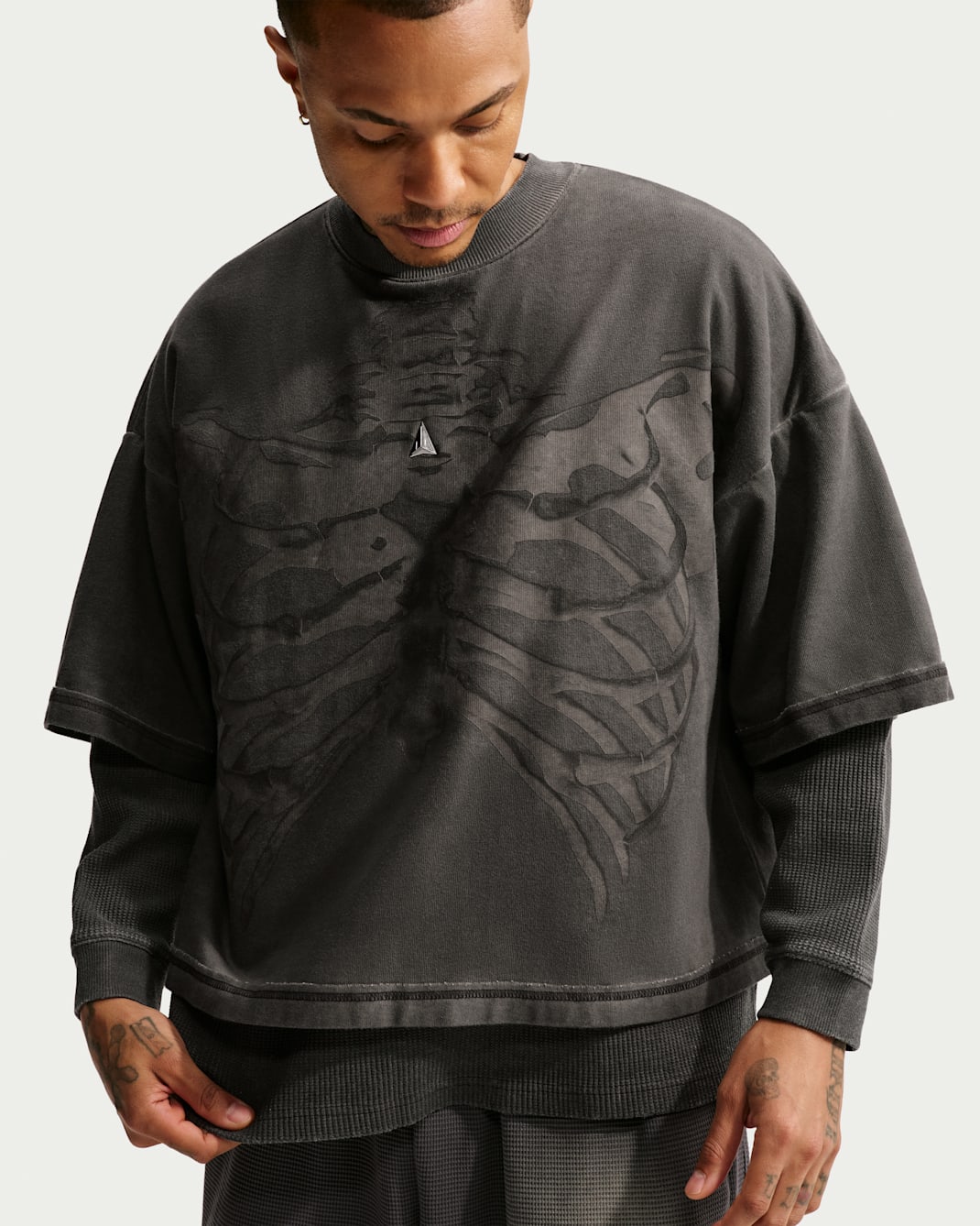 Ja Men's Dri-FIT Long-Sleeve Basketball Top - Black