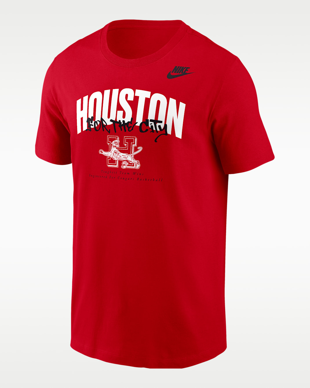 Houston Cougars Men's Nike NCAA Cotton T-Shirt - University Red