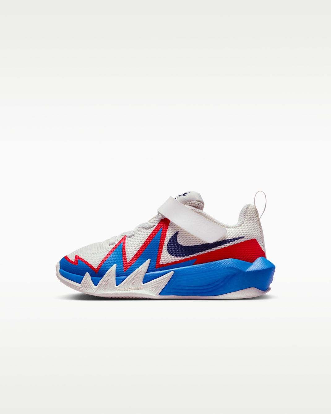 나이키 S.T. 다이너마이트 리틀키즈 농구화 - 세일/포토 블루/유니버시티 레드/미드나이트 네이비