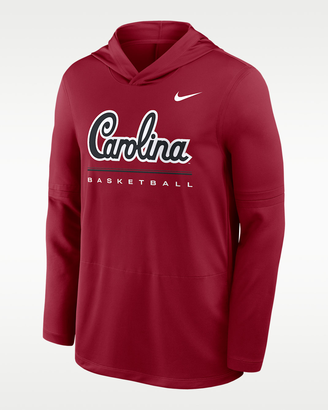 Nike College Sideline (South Carolina Gamecocks) Men's Dri-FIT Lightweight Hooded Top - Garnet