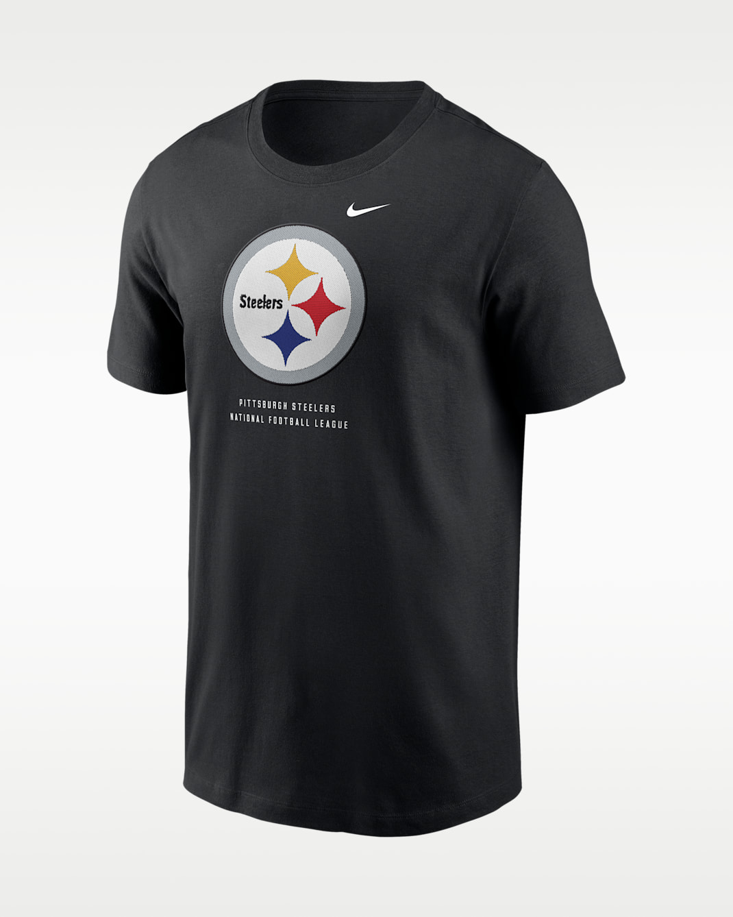 Playera Nike de la NFL para hombre Pittsburgh Steelers Essential - Negro