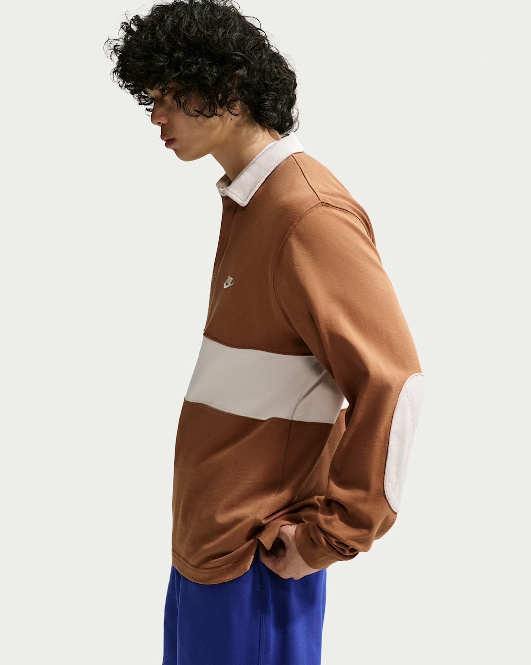 Nike Club Men's Long-Sleeve Rugby Top
