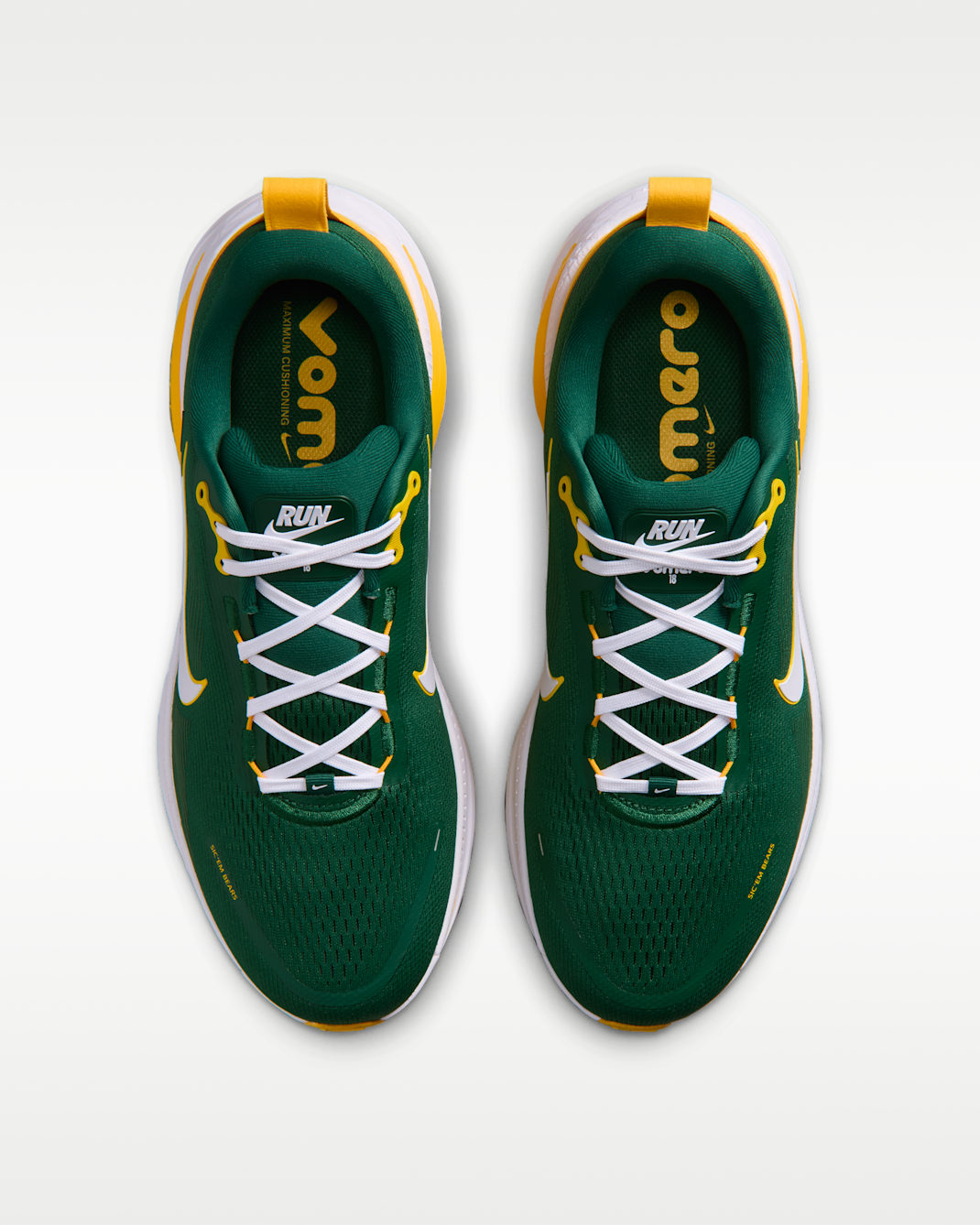 Nike College Vomero 18 (Baylor) Men's Road Running Shoes