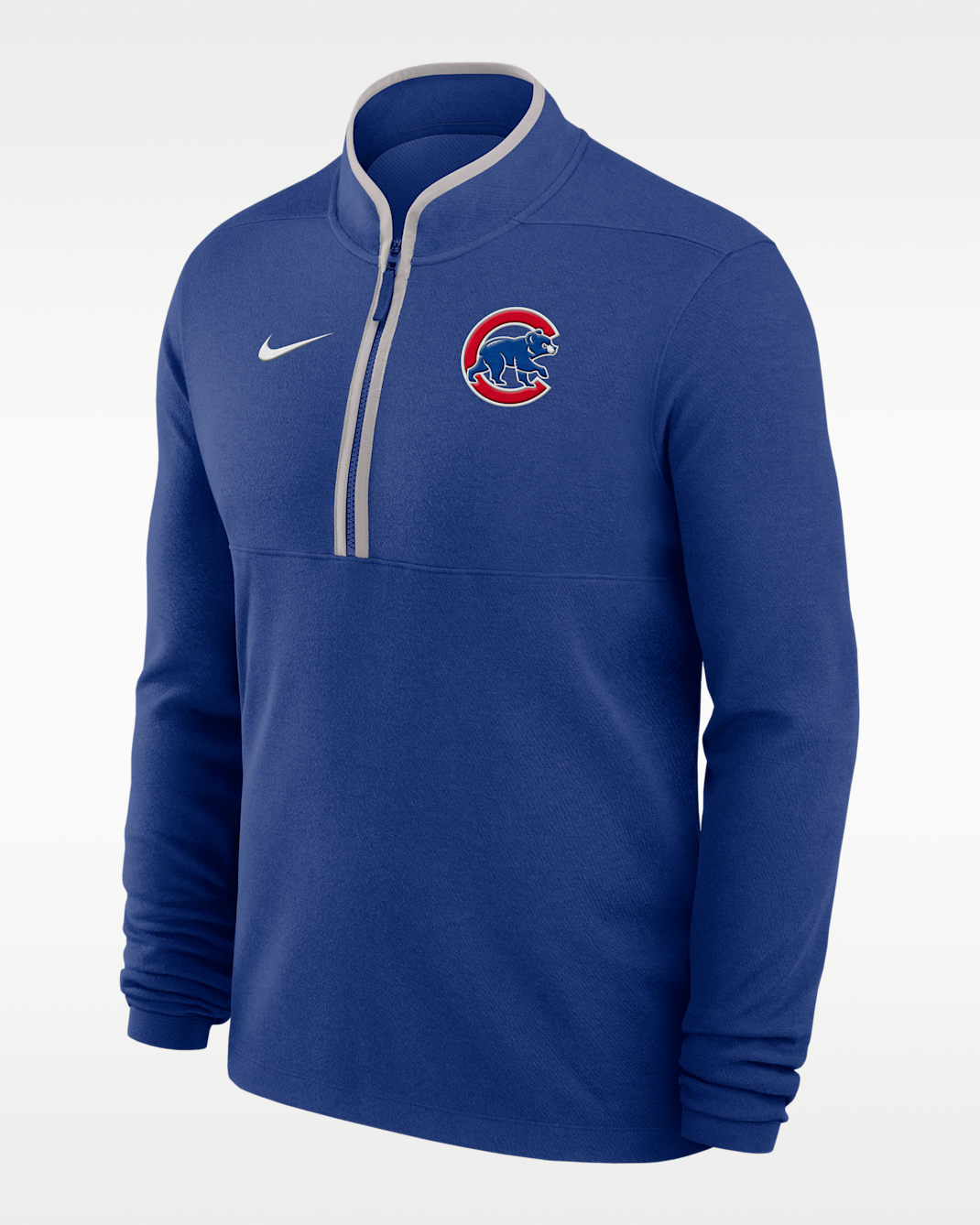 Chicago Cubs Victory Men's Nike Dri-FIT MLB 1/2-Zip Long-Sleeve Top - Royal