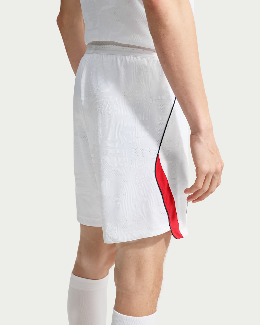 England 2026 Match Home Men's Nike Aero-FIT Soccer Authentic Shorts