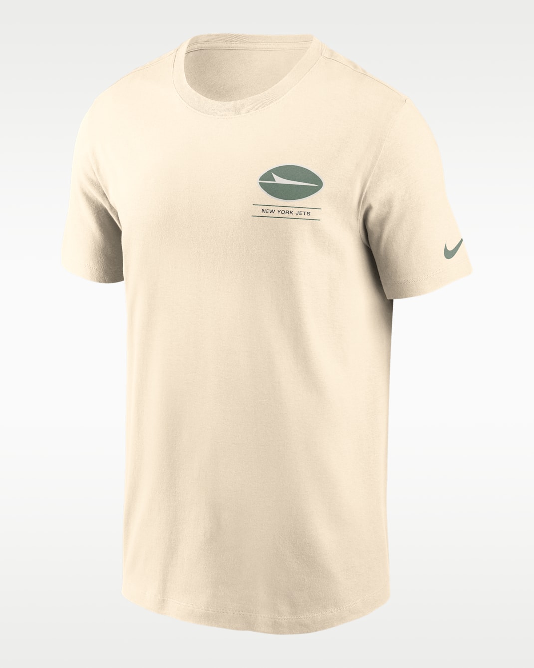 New York Jets Essential Vintage Mod Men's Nike NFL T-Shirt - Natural