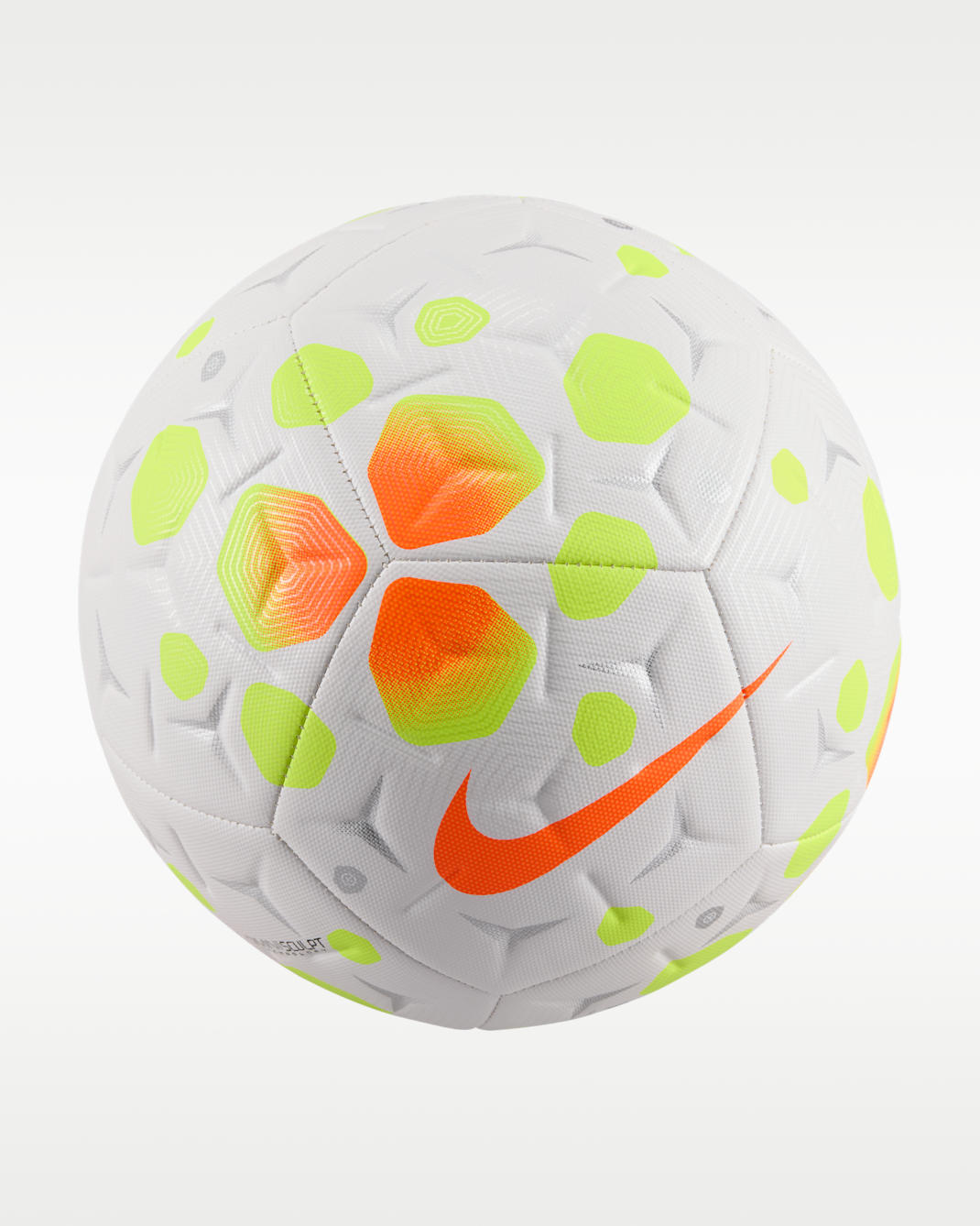 Nike Academy–fodbold - hvid/Volt/Hyper Crimson