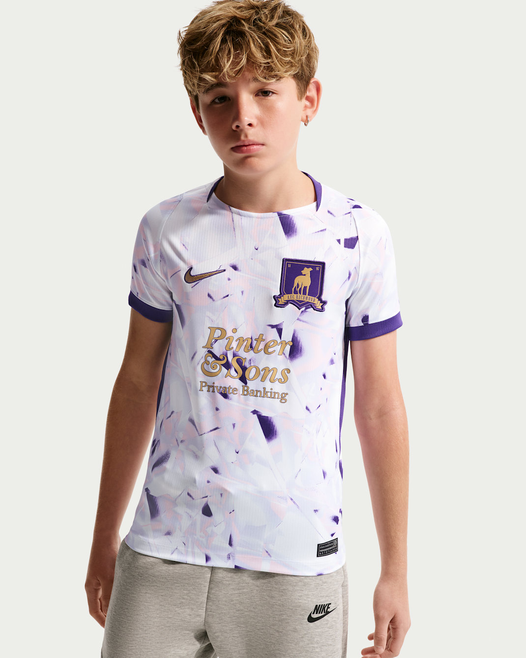 AFC Richmond 2026 Stadium Third Big Kids' Nike Dri-FIT Soccer Replica Jersey