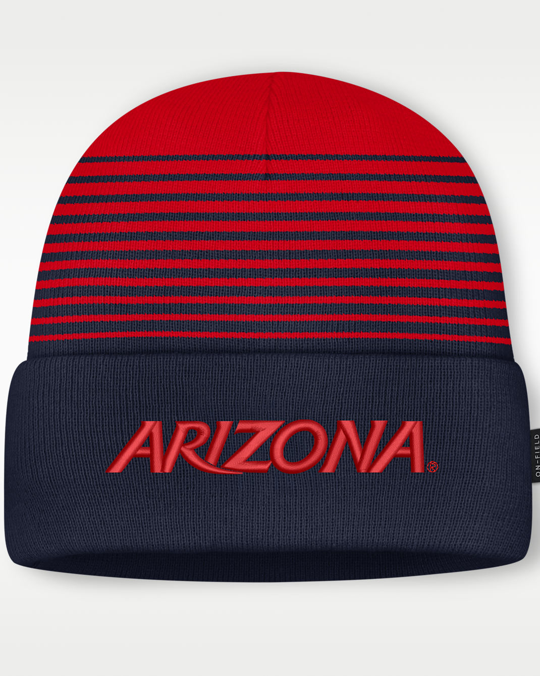 Arizona Sideline Utility Men's Nike College Cuffed Beanie - College Navy/University Red
