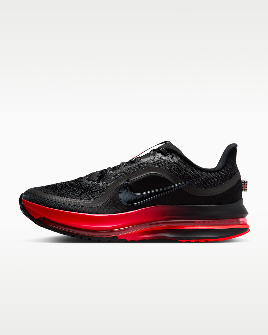 Nike Pegasus Premium Men's Road Running Shoes - Black/University Red/Bright Crimson/Black