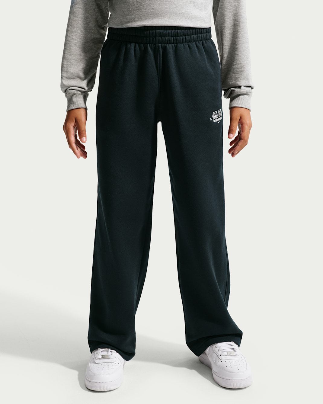 Nike Sportswear Club Fleece Big Kids' Open-Hem Pants