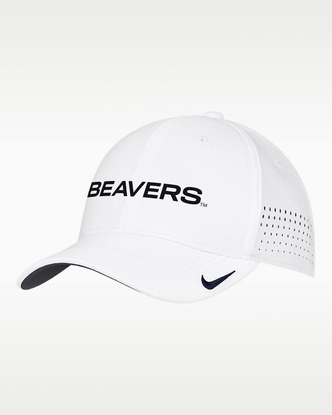 Gorra Dri-FIT ADV para hombre Nike College Club (Oregon State Beavers) - Blanco