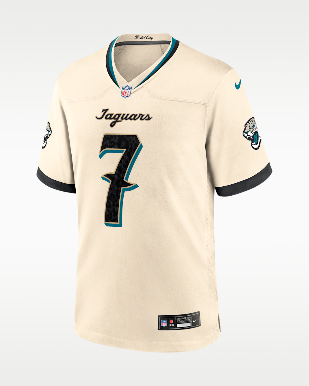 Brian Thomas Jr. Jacksonville Jaguars Rivalries Collection Men's Nike NFL Game Jersey - Natural