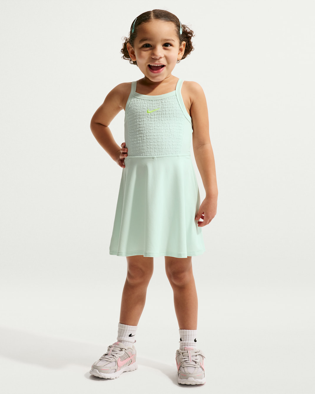 Nike Bold Play Little Kids' Dri-FIT Dress - Barely Green
