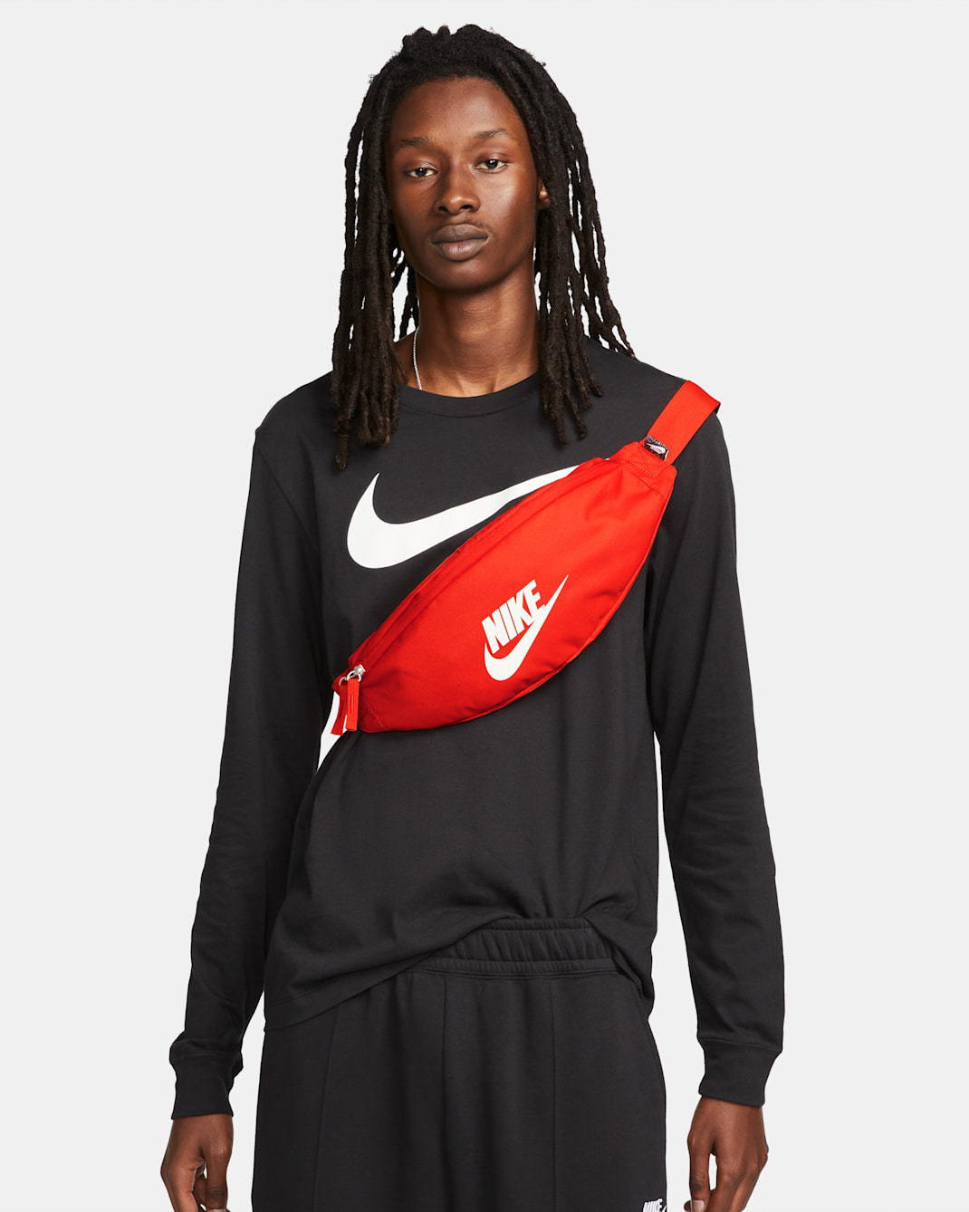 Nike Heritage Waistpack (3L) - Picante Red/Picante Red/Sail