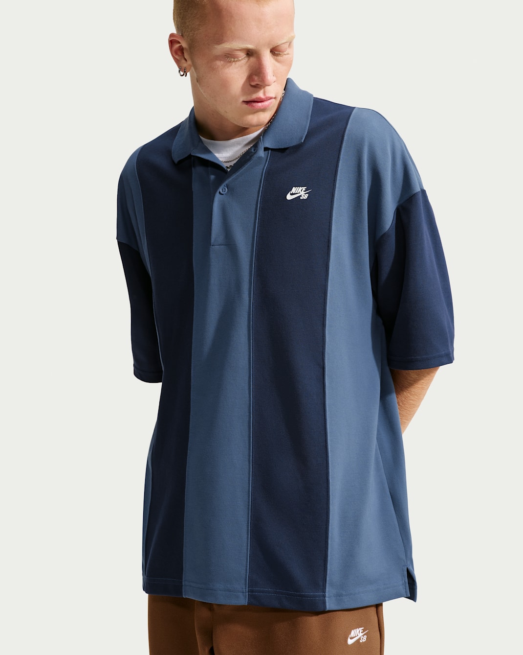 Nike SB Skate Polo - Blue Eclipse/New Slate/White