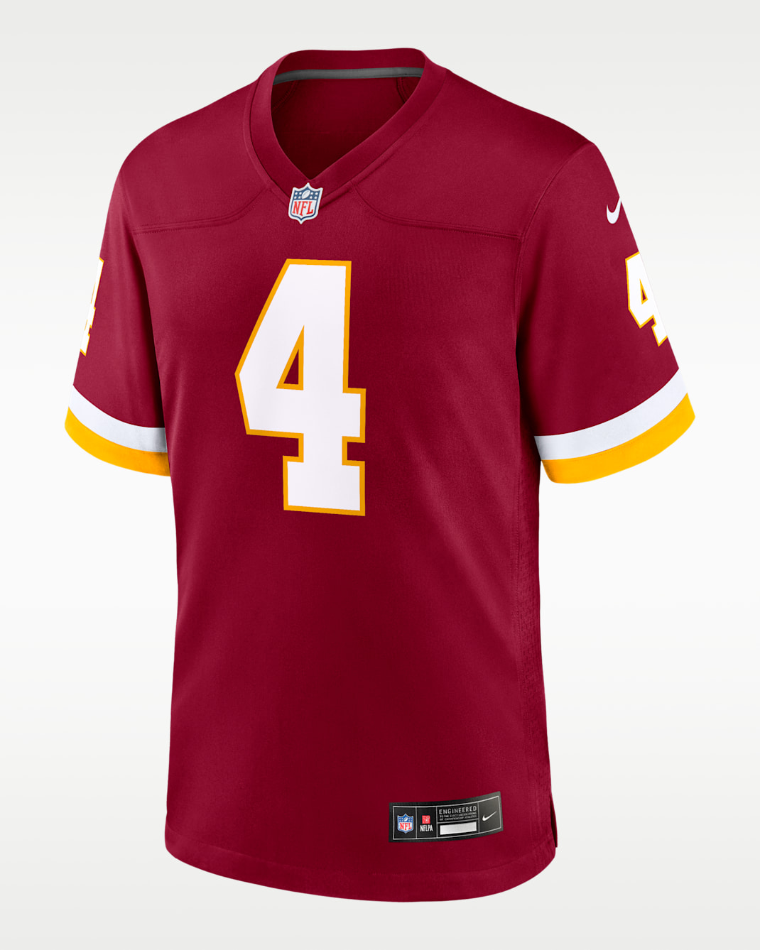 Jersey Nike de la NFL Game para hombre Luke McCaffrey Washington Commanders - Burdeos