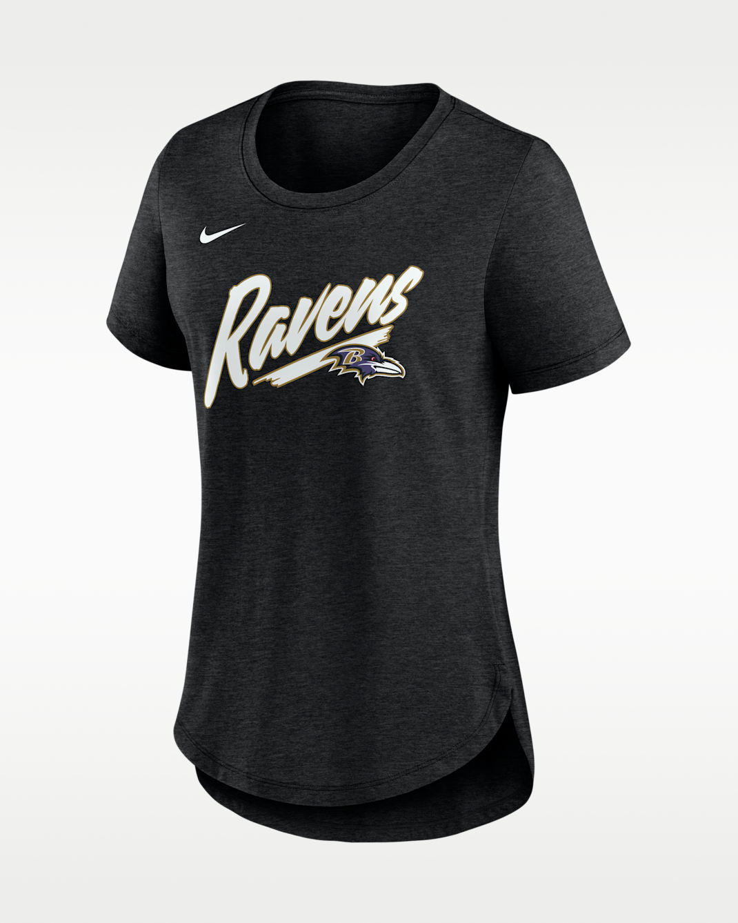 Baltimore Ravens Primetime Women's Nike NFL T-Shirt - Black