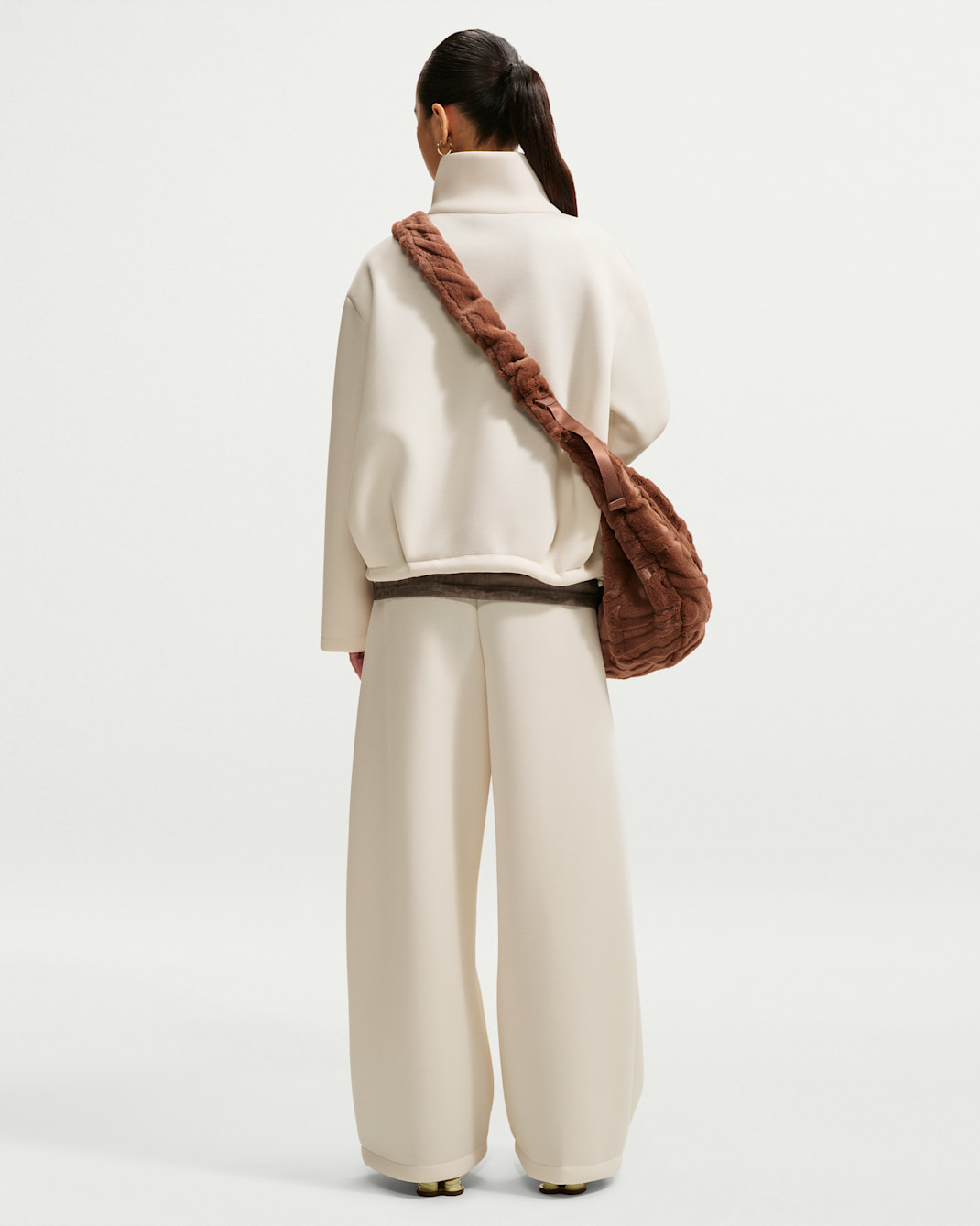 Nike Article Fleece Women's Oversized Mid-Rise Wide-Leg Pants