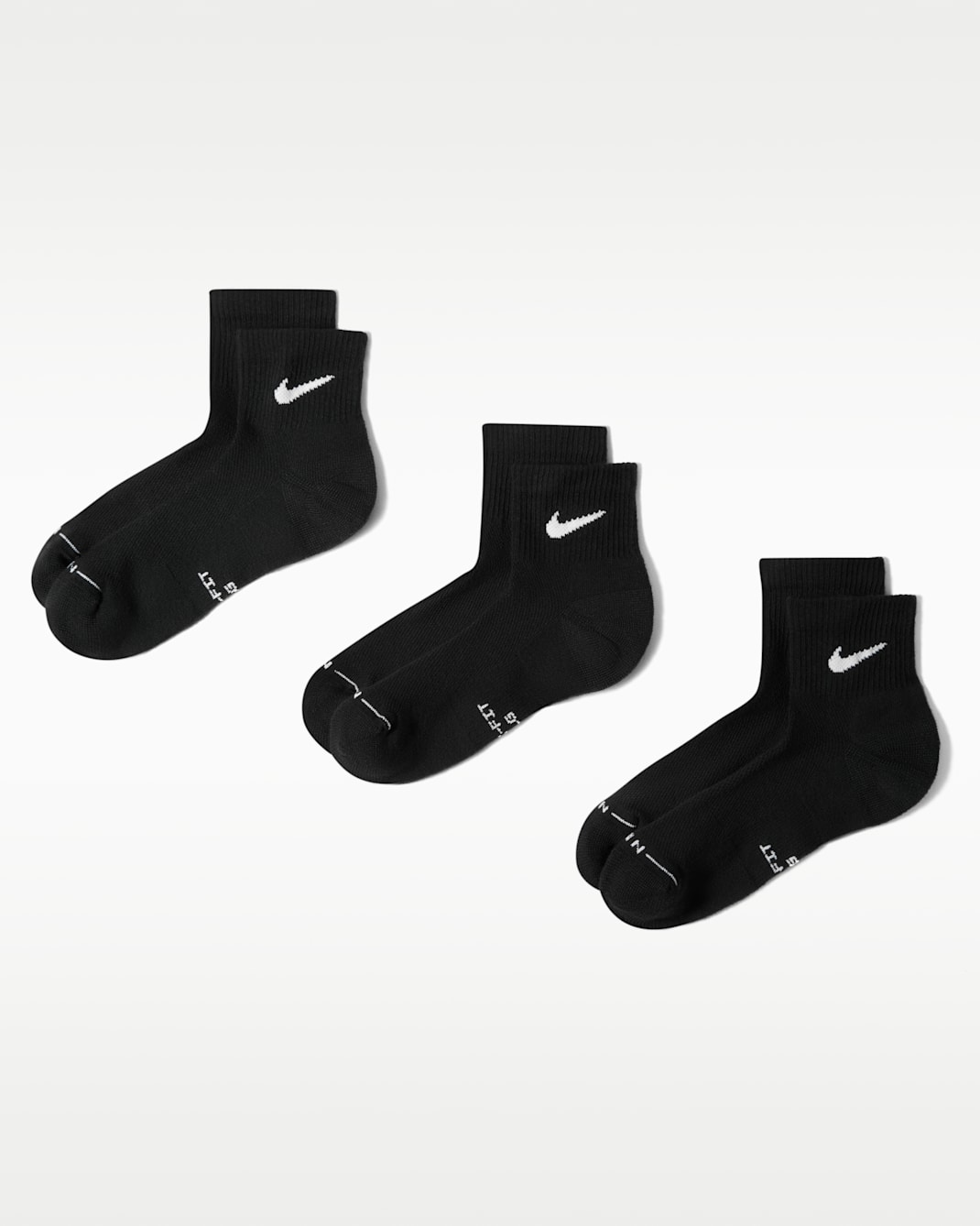 Nike Everyday Elevated Ankle Socks (3 Pairs) - Multi-Colour