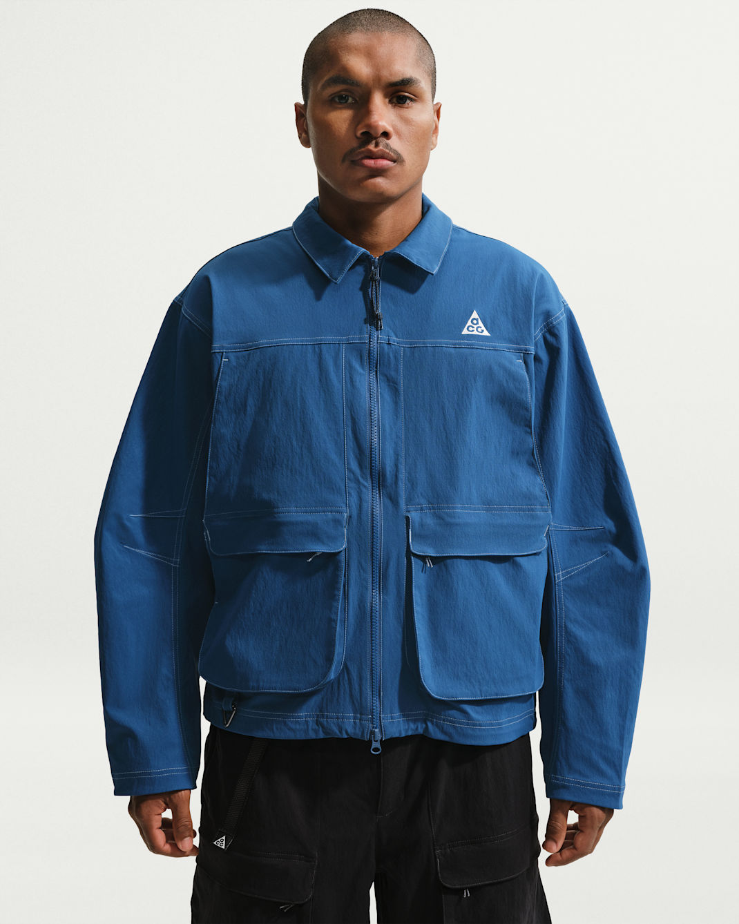 Nike ACG "Smith Summit" Chaqueta con protección UV - Hombre - Court Blue/Work Blue/Summit White