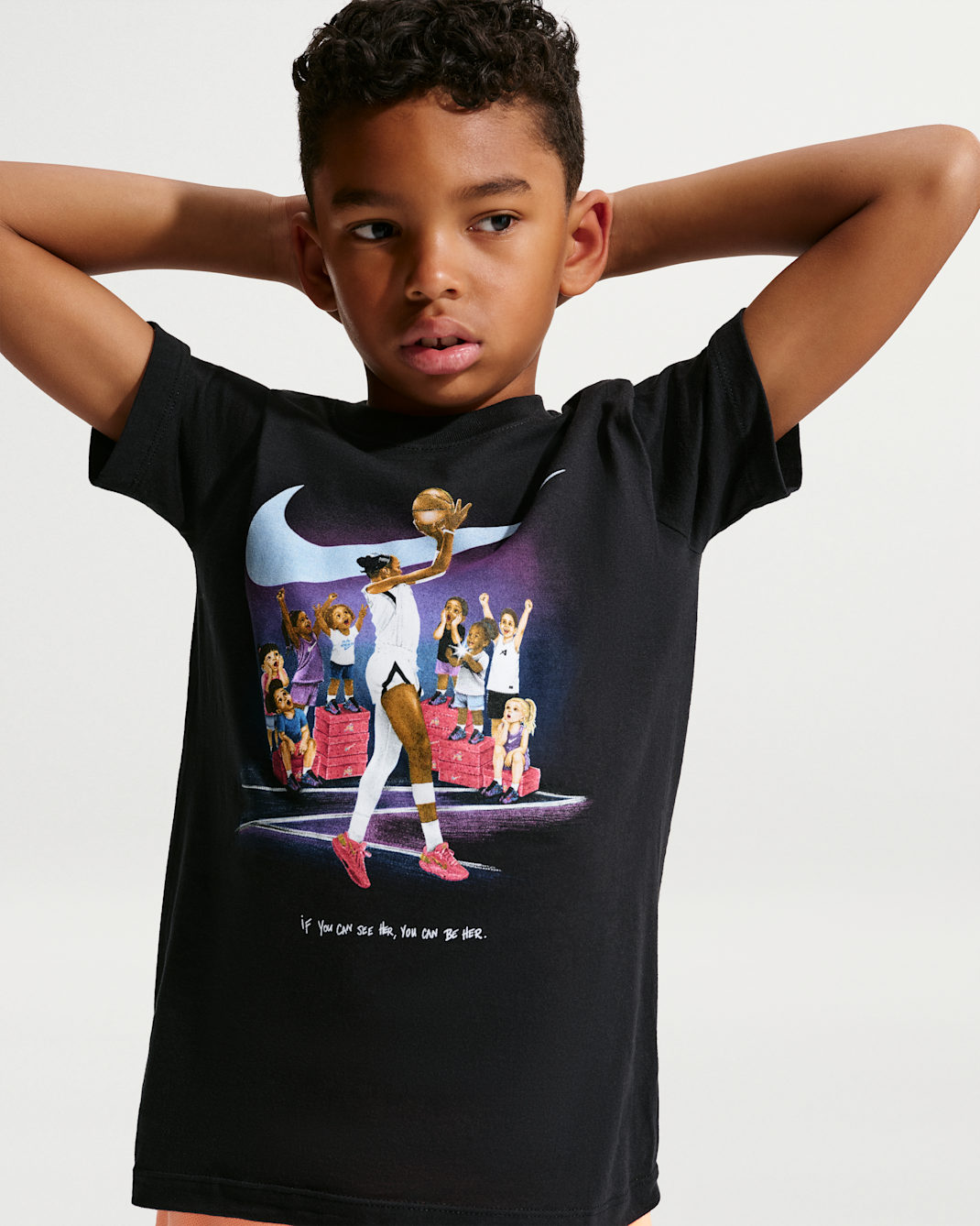A'ja Wilson Big Kids' Nike T-Shirt