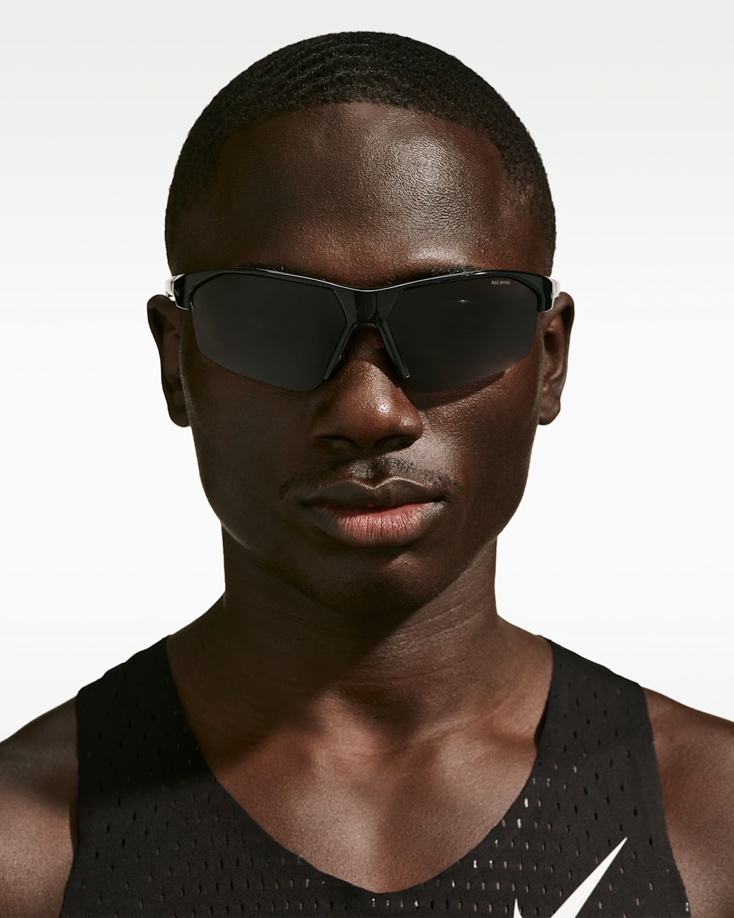 Okulary przeciwsłoneczne Nike Cadence Duo - Czerń/Smoke Grey