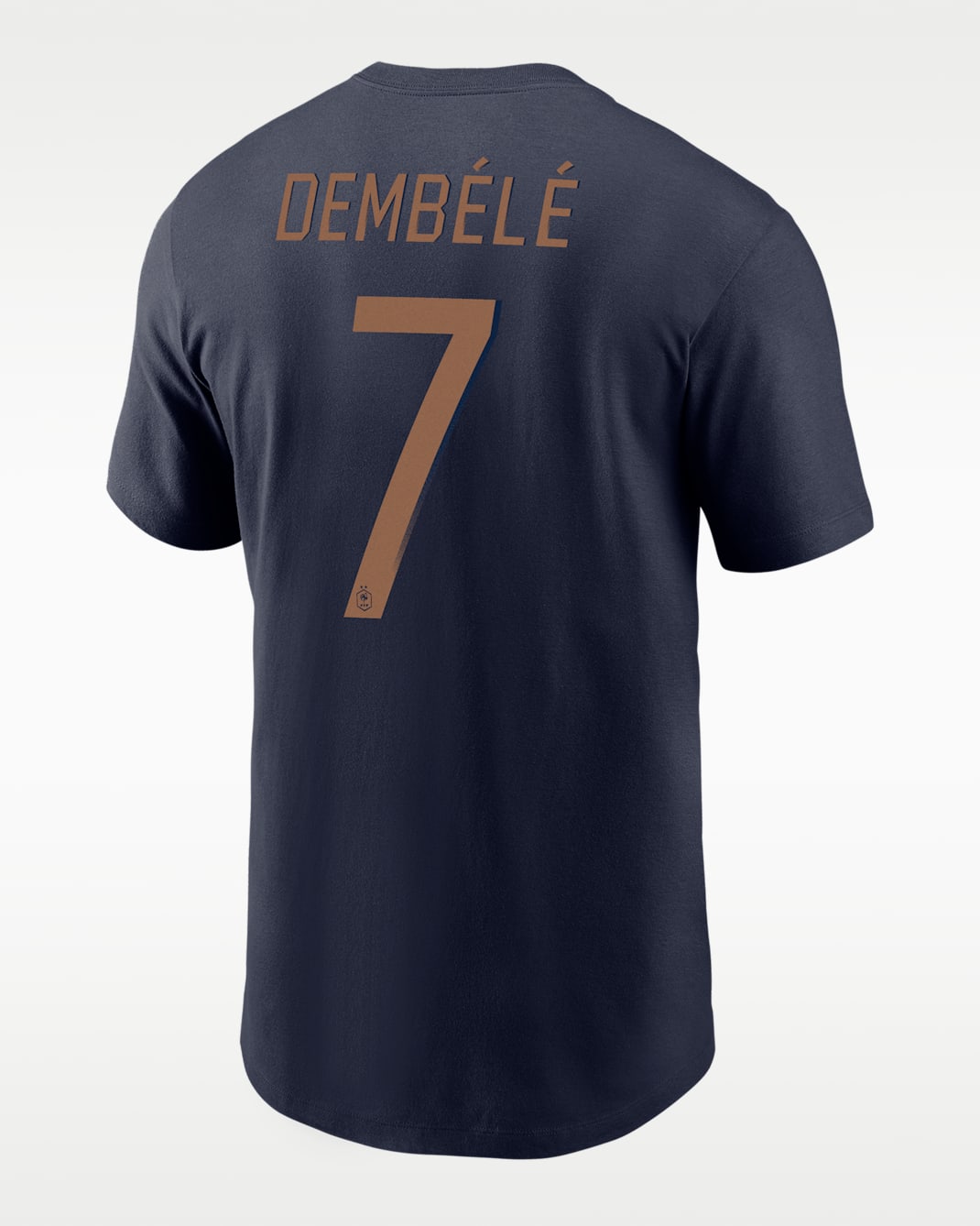 Ousmane Dembélé FFF Men's Nike Soccer T-Shirt - College Navy