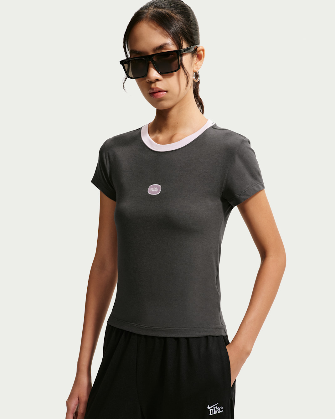 Nike Sportswear Chill Knit Women's T-Shirt - Anthracite