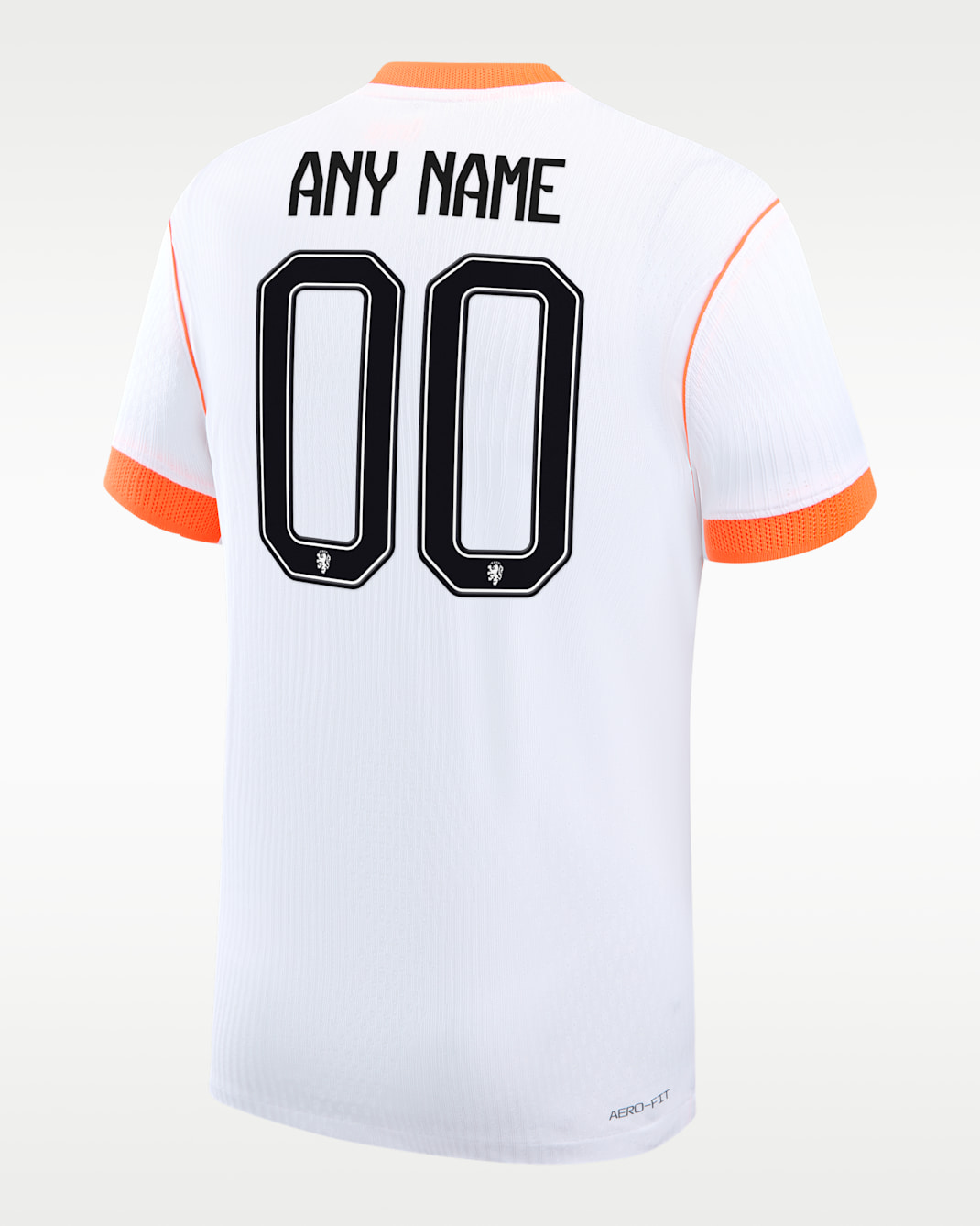 Netherlands 2026/27 Match Away Men's Nike Aero-FIT Soccer Authentic Custom Jersey By You - White