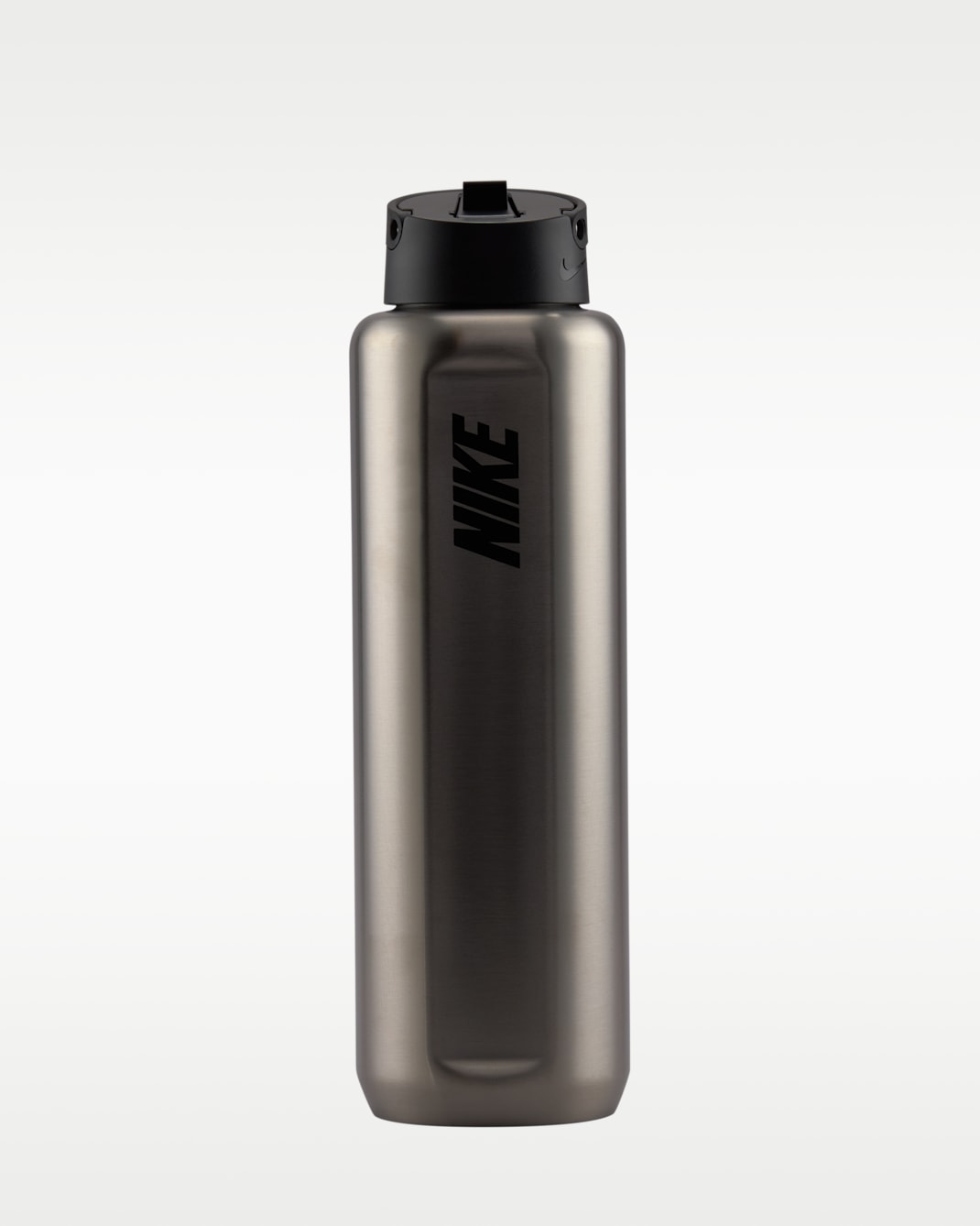 Botella de acero inoxidable con popote (946 ml) Nike Recharge - Acero