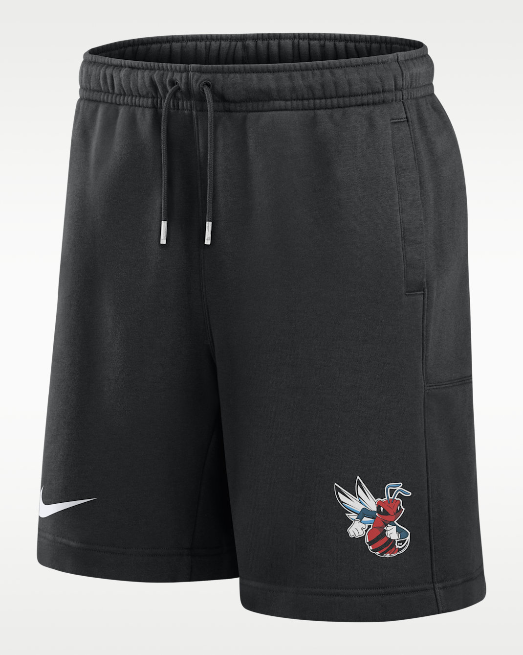 Nike College (Delaware State University) Men's Club Fleece Shorts - Black