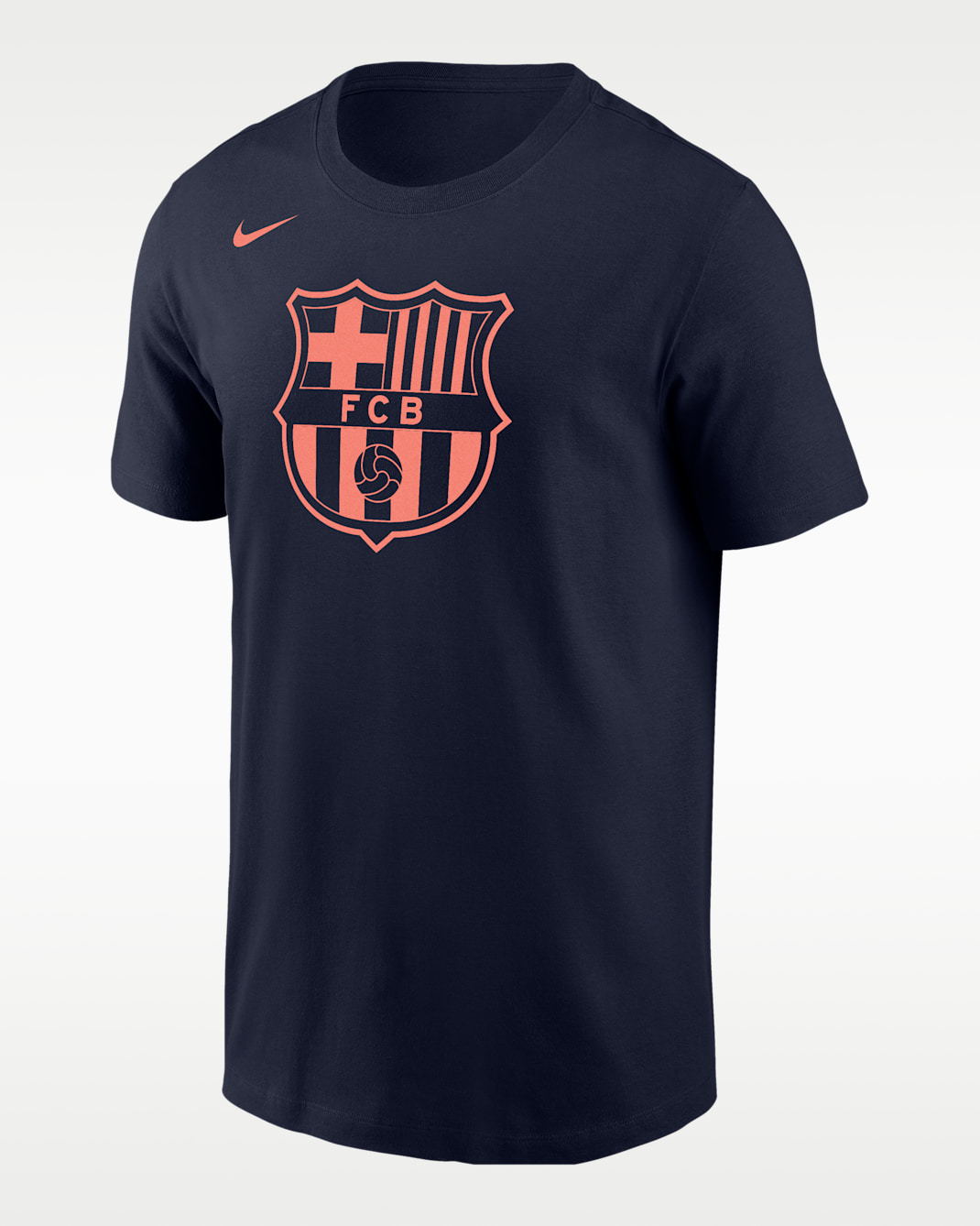 Playera de fútbol Nike para hombre FC Barcelona - Azul marino universitario