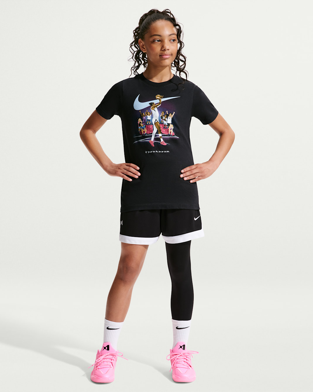 A'ja Wilson Big Kids' Nike T-Shirt