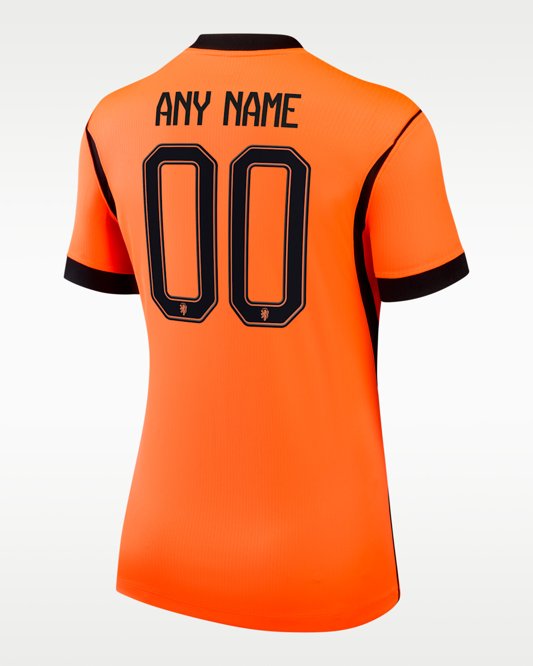 Netherlands 2026 Stadium Home Women's Nike Dri-FIT Soccer Replica Custom Jersey By You - Hyper Crimson