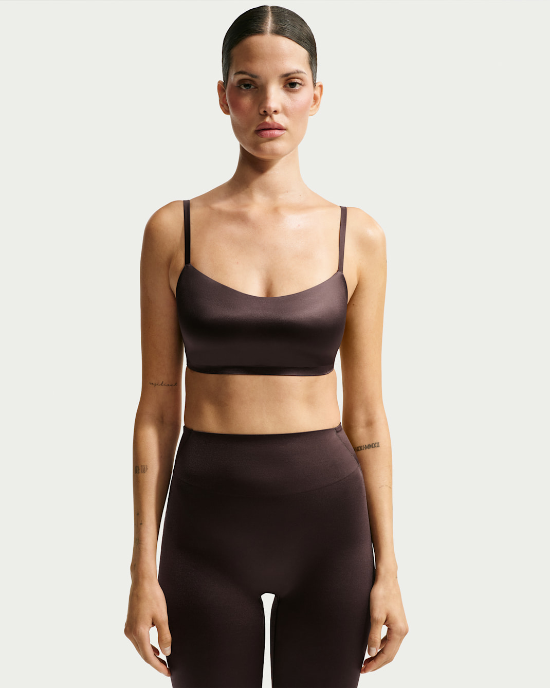 NikeSKIMS Satin Shine Women's Scoop Cami Bra - NSKM Phoenix/NSKM Phoenix