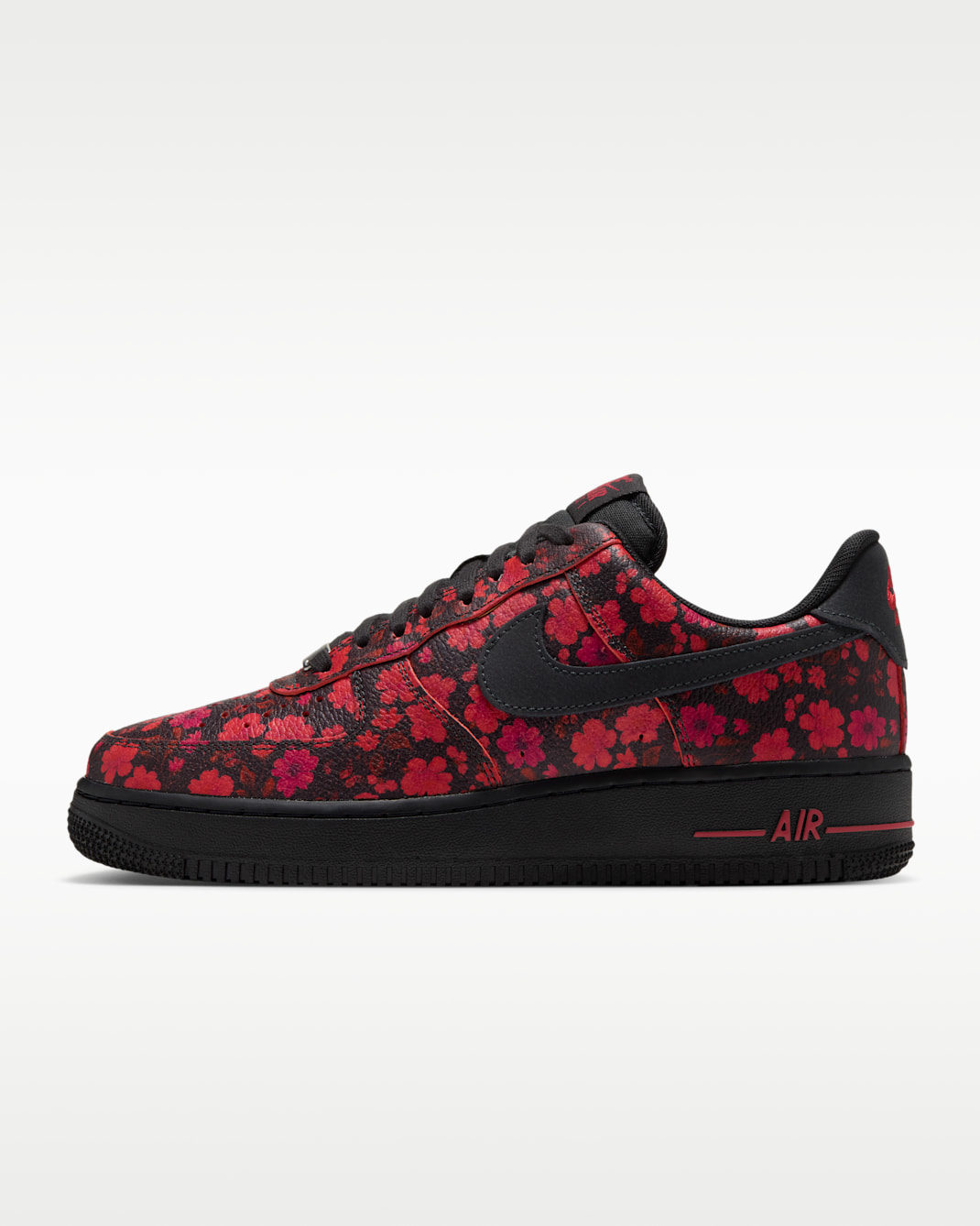 Nike Air Force 1 '07 "Floral" Women's Shoes - Multi-Color/Cinnabar/Off Noir