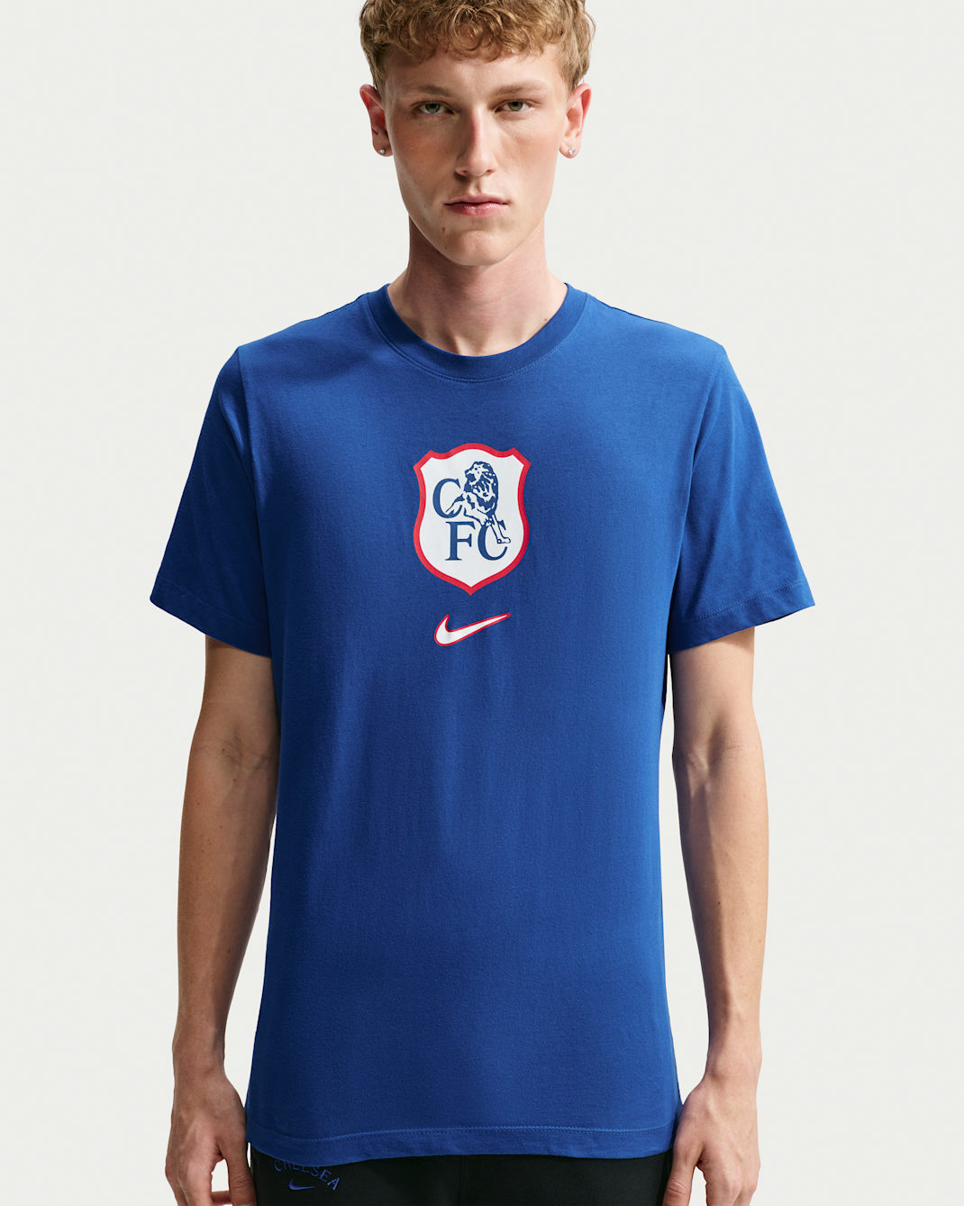 Chelsea F.C. Men's Nike Football T-Shirt - Rush Blue